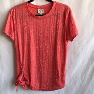 St. John’s Bay orange eyelet tee